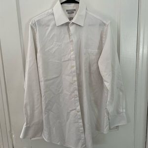 Van Heusen white men’s dress shirt.